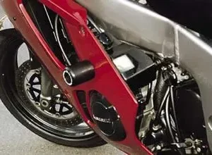 ZX6R F1-F3 BLack R&G Crash Protector - 25mm Holes