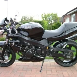 Speed 4 03+ BLack R&G Crash Protector