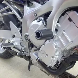 Fazer 600/FZ6 04+ BLack R&G Crash Protectors