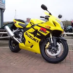 GSXR600/750 04-05 BLack R&G Crash Protector