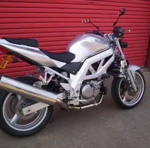 SV650 03/03 Unfaired/Bikini BLack Crash Protectors