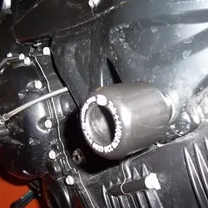 K1200R BLack Frame Protectors