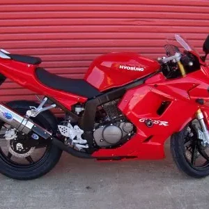 Hyosung GT125R / 250R BLack R&G Crash Protectors *