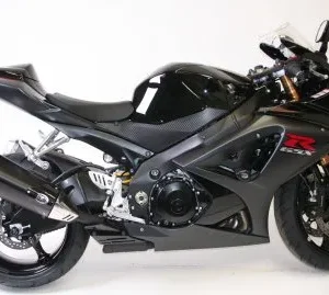 GSXR1000 07+ BLack Aero Crash Protectors