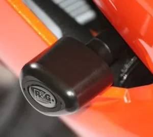 ZX6R 07-12 BLack Aero Crash Protectors