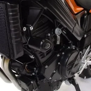 F800R 09+ BLack Aero Crash Protectors. Mid Engine Mt No Mods