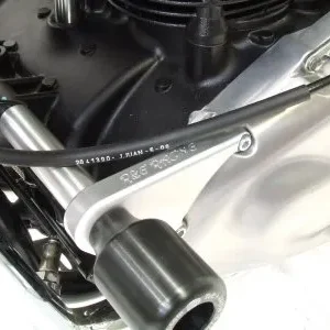 Bonneville / ScramBLer 06+ / Thruxton 08+ BLack Crash Protectors