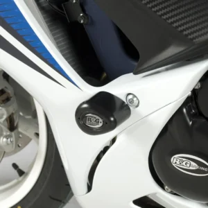 GSXR600/750 2011 BLack Crash Protectors 28mm Holes