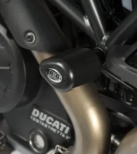 Diavel BLack Crash Protectors