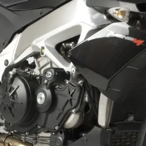 Tuono V4 2011+ Front Engine Mount BLack Crash Protector Option 1