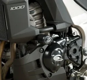 Versys 1000 12+ BLack Aero Crash Protectors