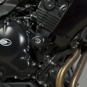 ER6F (Ninja 650R) 2012+ Naked BLack Aero Crash Protectors No Mods