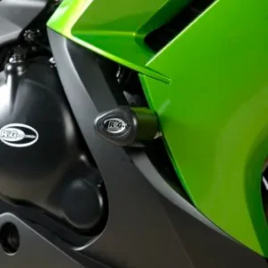ER6F (Ninja 650R) 2012+ BLack Aero Crash Protectors No Mods
