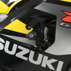 GSXR600 / GSXR750 04-05 BLack Aero Crash Protectors