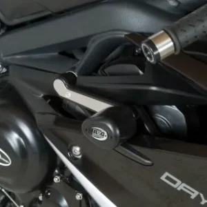 Daytona 675 13+ BLack RACE Aero Crash Protectors No Mods