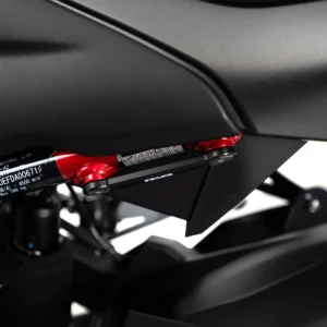 Ninja 250/400 2018+ Black Exhaust Hanger & Blanking Plate