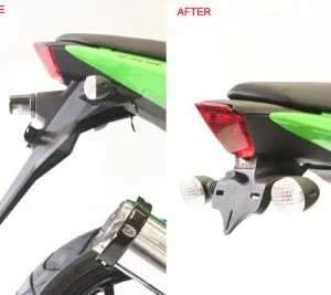 ZX250/Ninja 250R Black Tail Tidy
