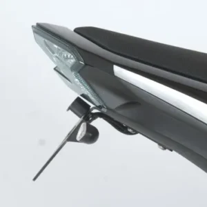 Z800 Black Tail Tidies / Licence Plate Holders For use with micro indicators (M8 thread) eg RG371