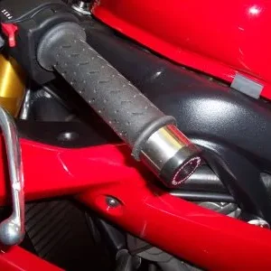 Daytona 675 Black bar End Protectors