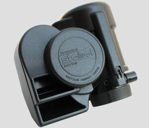 Stebel Nautilus Compact 12V Horn Watertight Black # GPNTC-TUN 12-B