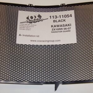 ZX10R 06-07 Black Aluminium Radiator Gd (113-1154