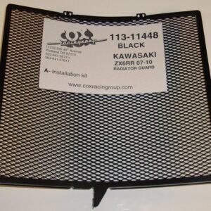 ZX6R/ZX6RR 07-13 Radiator Guard Black