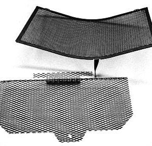 GSXR1300  99-06 Black Radiator/Oil Guard Set