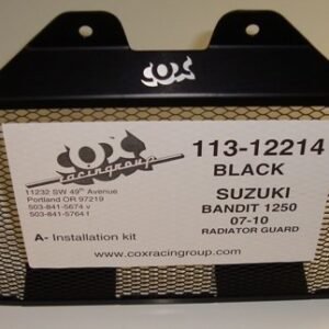 GSF 1250S Bandit  07 Black Radiator Guard