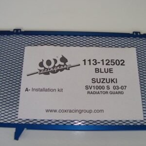 SV1000 03+ Blue Radiator/Oil Guard  (113-1252)