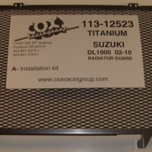 DL1000 05+ Titanium Radiator Guard