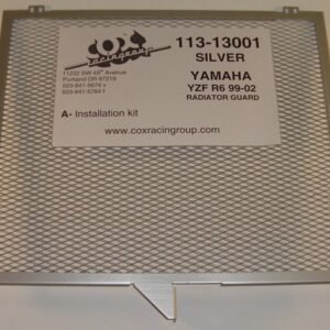 R6 99-02  Silver Radiator Guard  (113-1300)