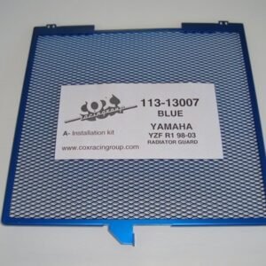 R1 98-03 - Blue Radiator Guard  (113-1307)