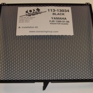 FJR1300 01-05 Black Radiator Guard