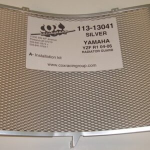 R1 04-06 Silver Radiator Guard