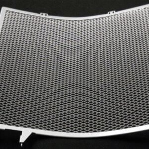 675 Daytona 06+ Silver Radiator Guard