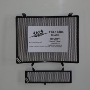 1050 Speed Triple 11-13 Black Radiator & Oil Cooler Guard