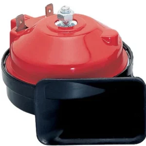 Scroll Horn Set Twin 12V Red