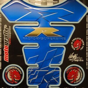 Kawasaki  Racing  Blue Tank Pad
